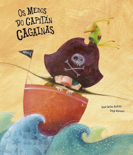 Portada de Os medos do capitán Cagainas