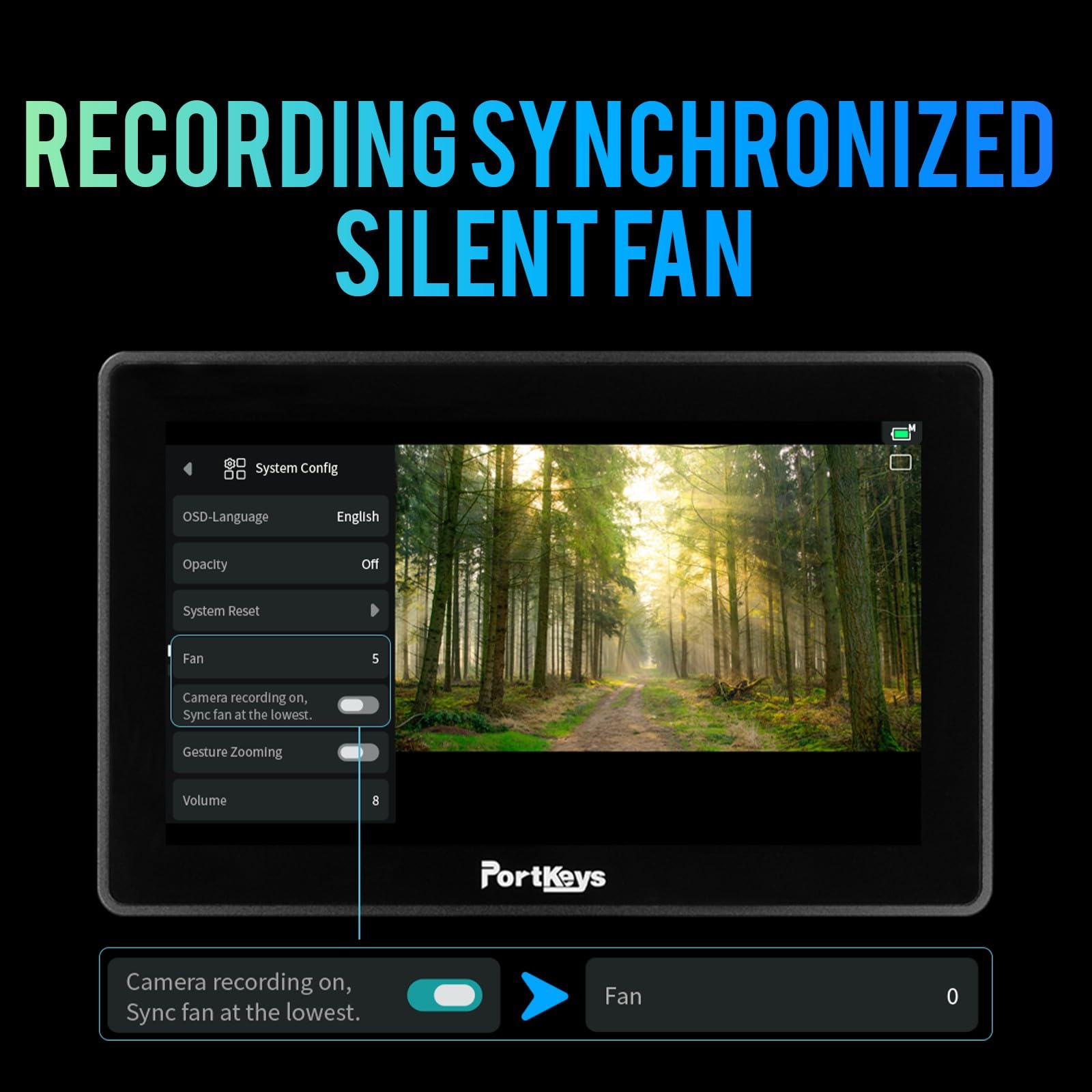 Portkeys BM5 IV WR monitor podglądu