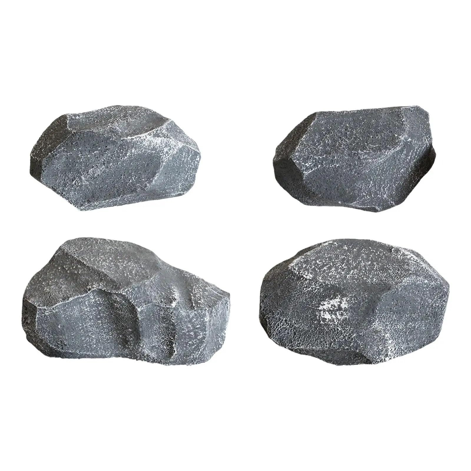 SPPEOUKJ Fake Rock Realistic Decorative Multifunctional Foam Crafts Natural Texture Landscape Decoration For Lawn Yard(40x22x18cm)