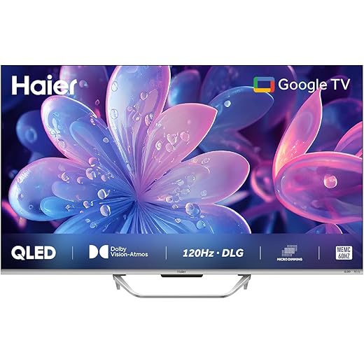 Haier QLED Smart Google TV 109 cm