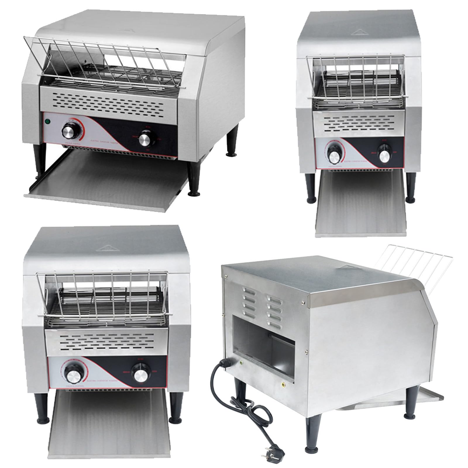 Tostapane Industriale In Acciaio Inossidabile Per Impieghi Gravosi Tostapane Industriale A Nastro Per Impieghi Gravosi Forno Elettrico In Acciaio Inossidabile Con Doppio,Medium