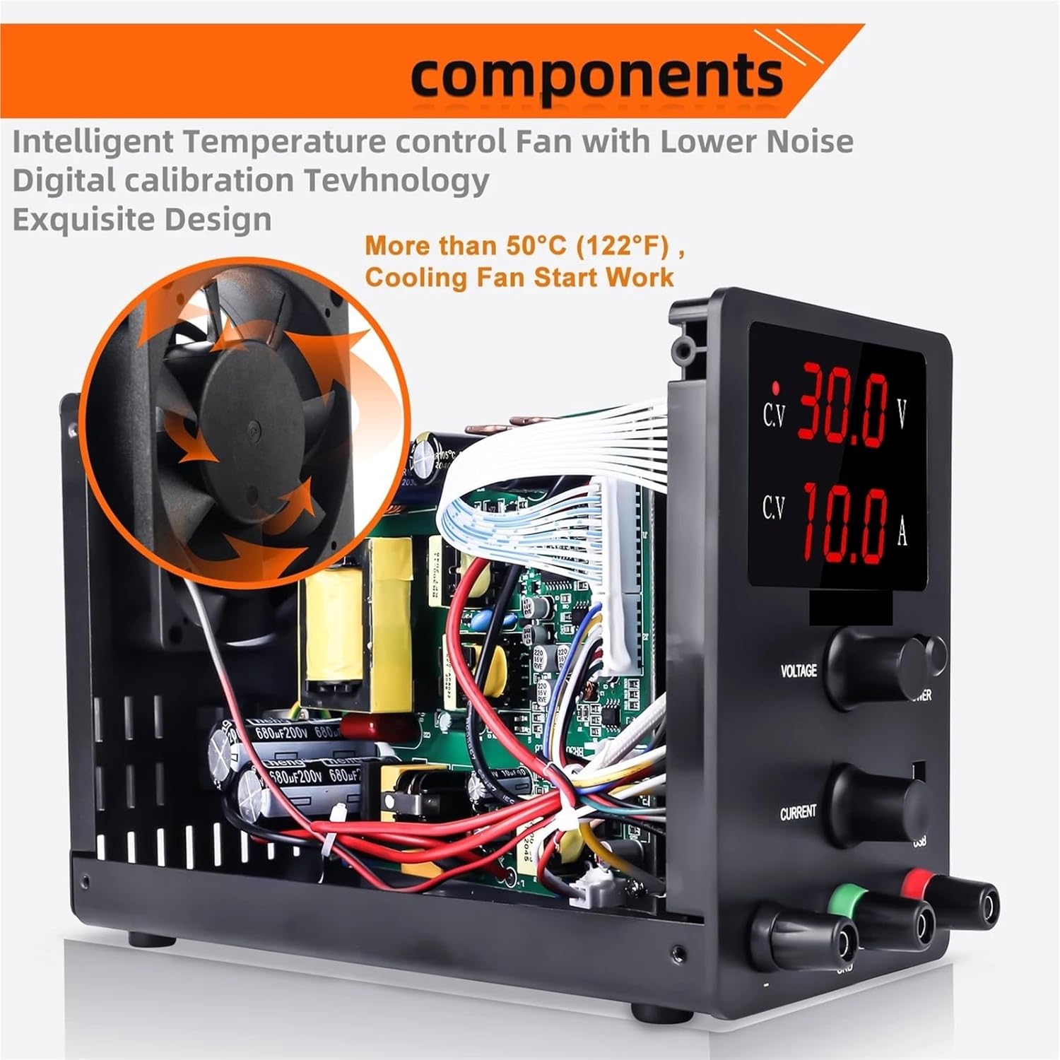 Bench Power Supply Adjustable DC Power Supply USB Bench Voltage Regulator Phone Repair Charging Tools