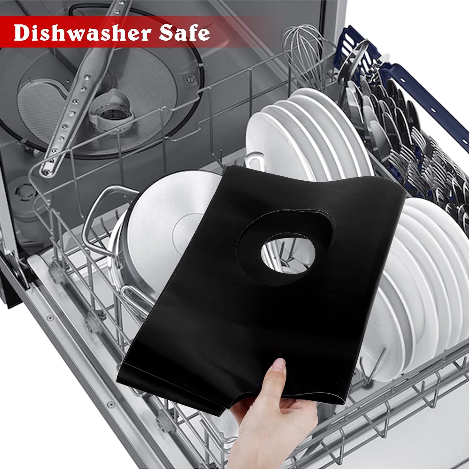 Moyisea Stove Cover, Reusable Stove Top Protectors for Samsung Gas Range, Non-Stick Stove Liner Compatible with Samsung Gas Stove, Washable Stove Protector : Appliances