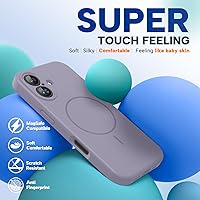 Vista 1411 de Miracase Funda diseñada para iPhone 13 Pro Max con protector de pantalla, [forro de microfibra suave antiarañazos], funda protectora de silicona