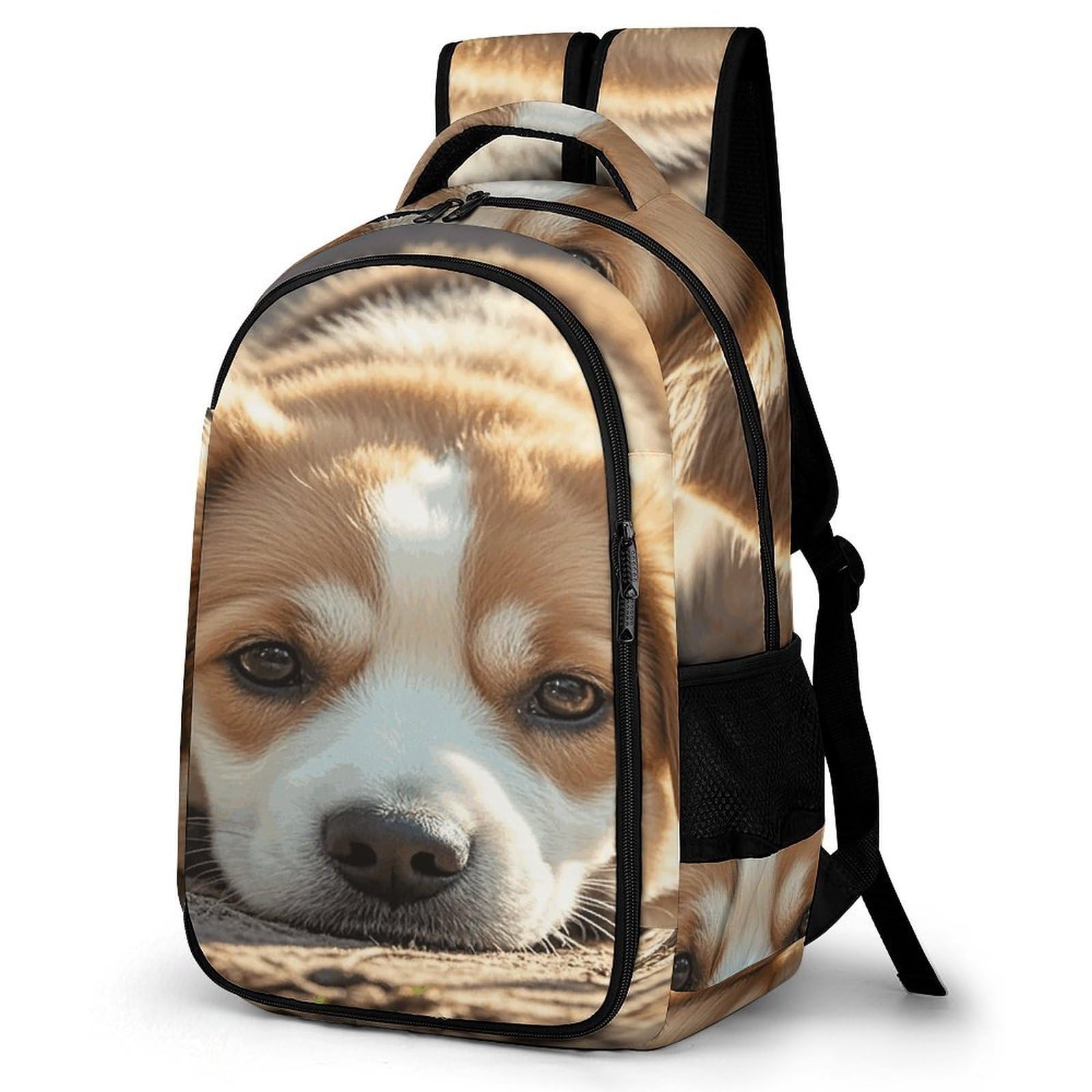 Mochila para portátil cómoda Lazy Dog Puppy contra el dolor de espalda 8