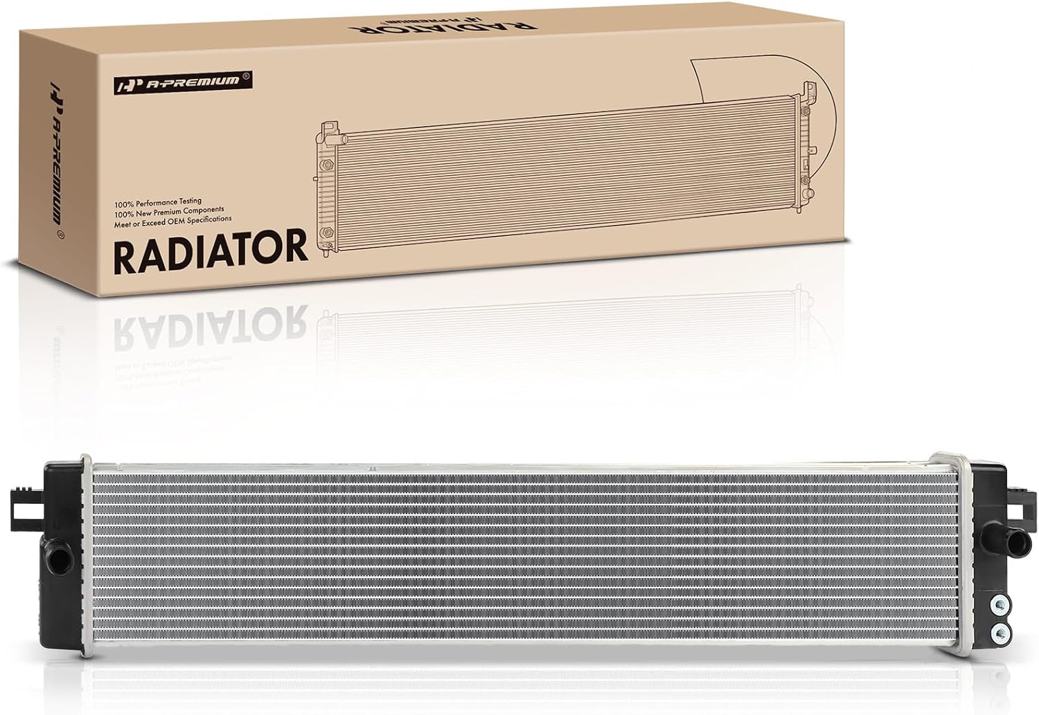 A-Premium Engine Coolant Radiator Assembly Compatible with Toyota RAV4 2019-2021, RAV4 Prime 2021-2023, Venza 2021-2021, Replace# G901042030