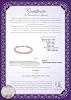 Pulsera de Perlas de Cultivo de Agua Dulce para Mujer, Rosa, Calidad AA, 6-7mm, con Relleno de Oro 7