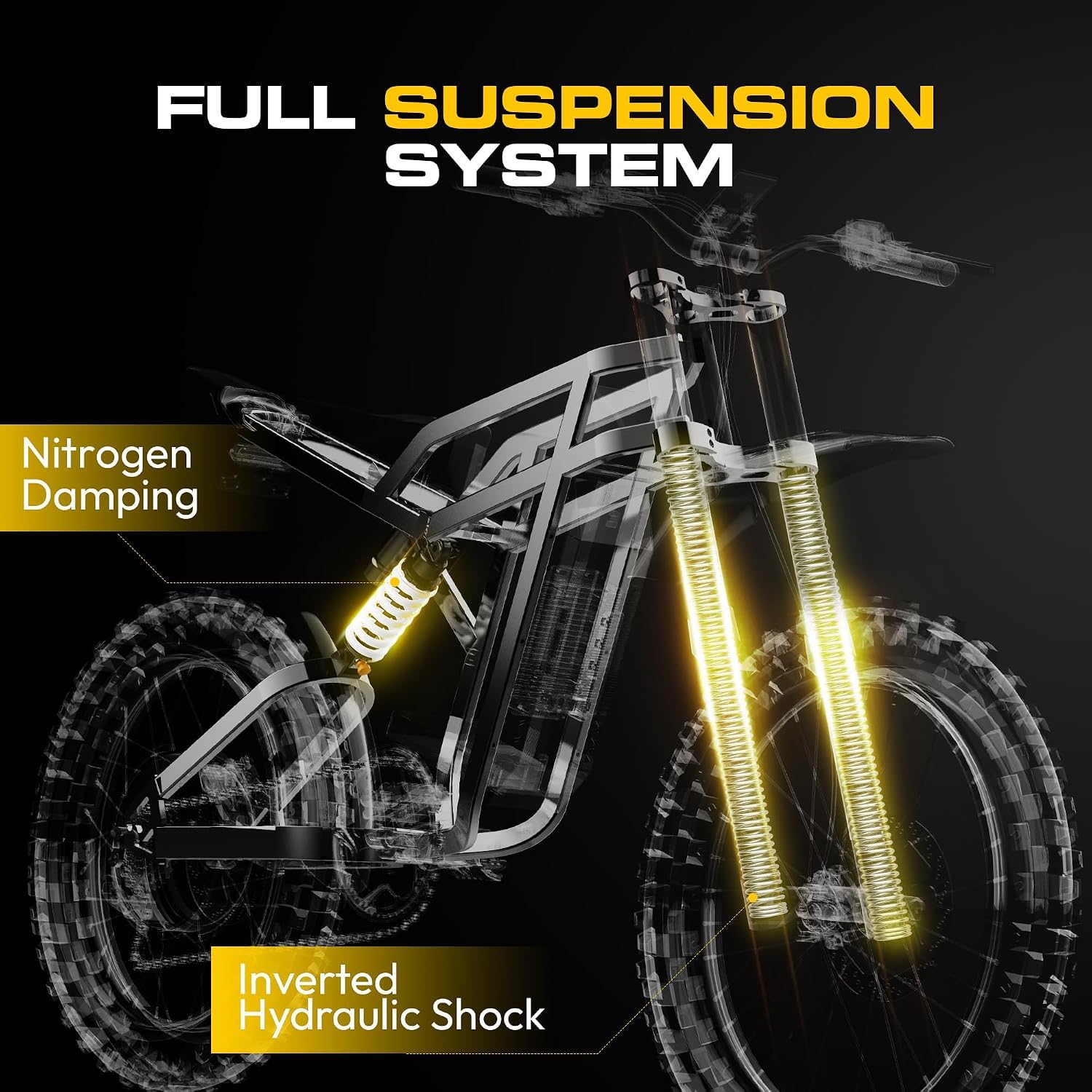 Amazon.com: COSWHEEL R6000 Electric Dirt Bike, 7000W Peak Motor