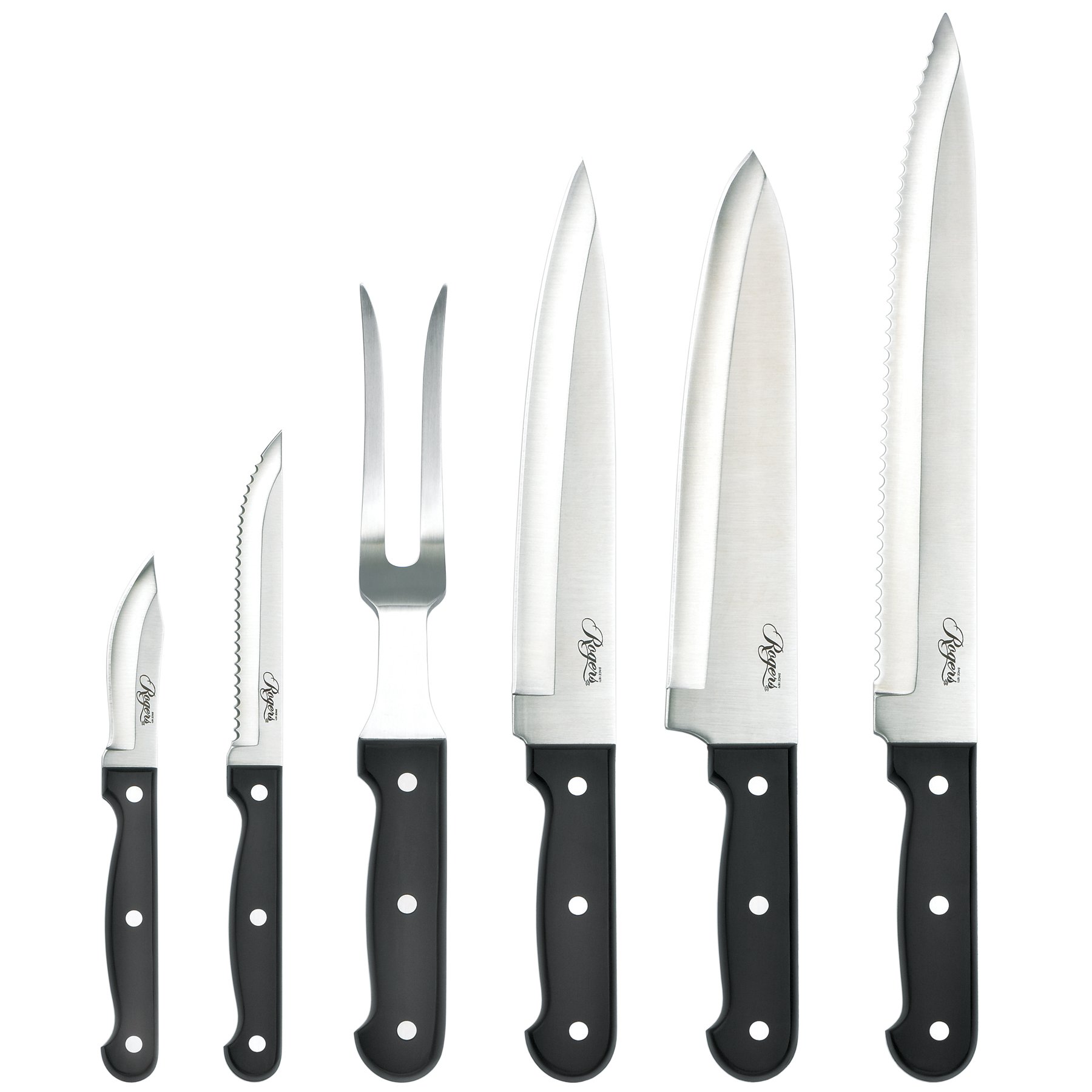 Amazon | ロジャース6 Piece Carvingセット、ブラック | Rogers