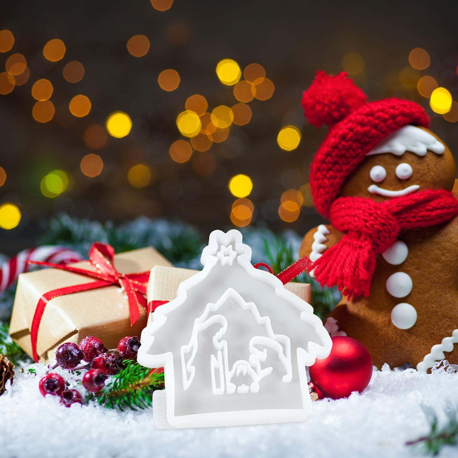 Weihnachts Silikonformen - Gießformen Für Kerzen & Deko Geschenktaschen