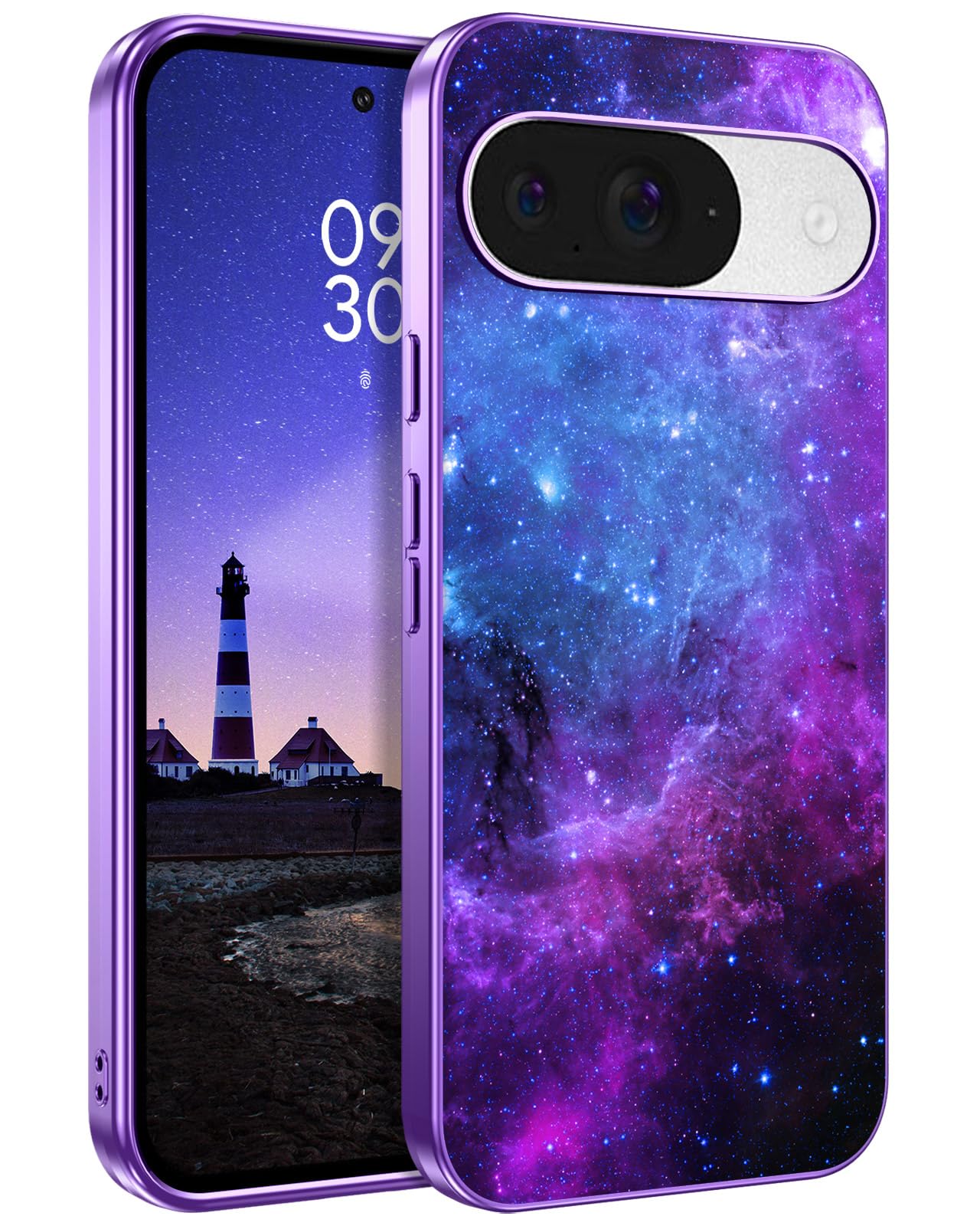 Coque antichoc Google Pixel 9 brille dans le noir mince - 8