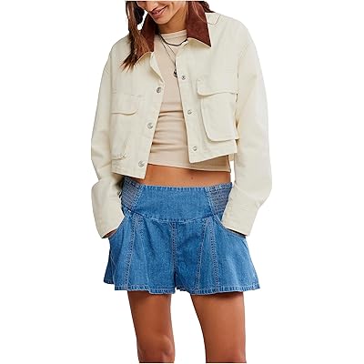 Free People Martha Workwear Jacket rattan