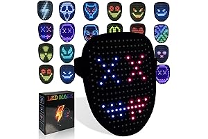 LED Mask with Gesture Sensing: Illuminate Your Presence