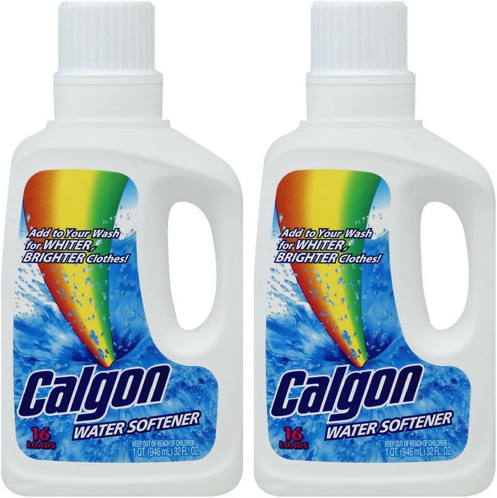 Calgon Liquid Water Softener, Brighter Clothes, Laundry Detergent