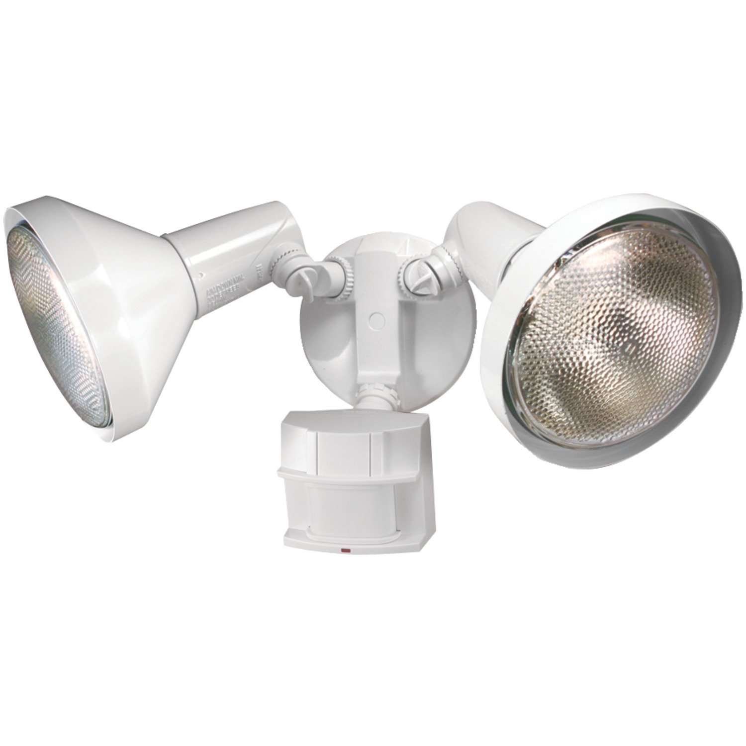 Heath Zenith SL-5412-WH-D Motion-Sensing Twin Security Light, White