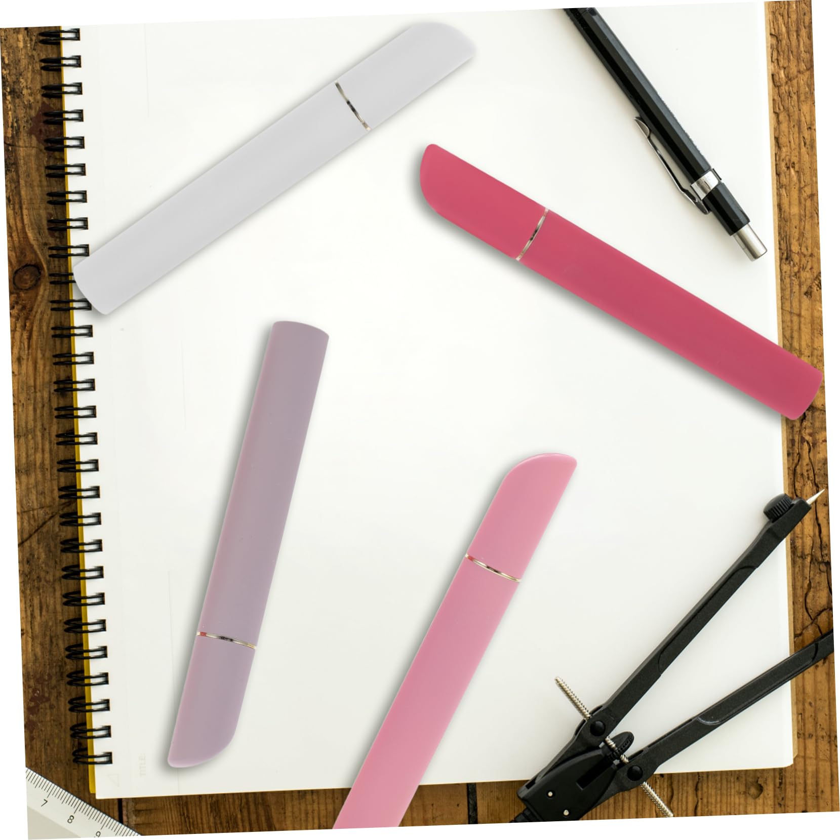 5er-sets Textmarker Für Lehrer Textmarker Notizstifte Scrapbook-marker Bequemer Griff Glattes Schreiben Für Codierung Journal Büro Studium 4 Stück X 5