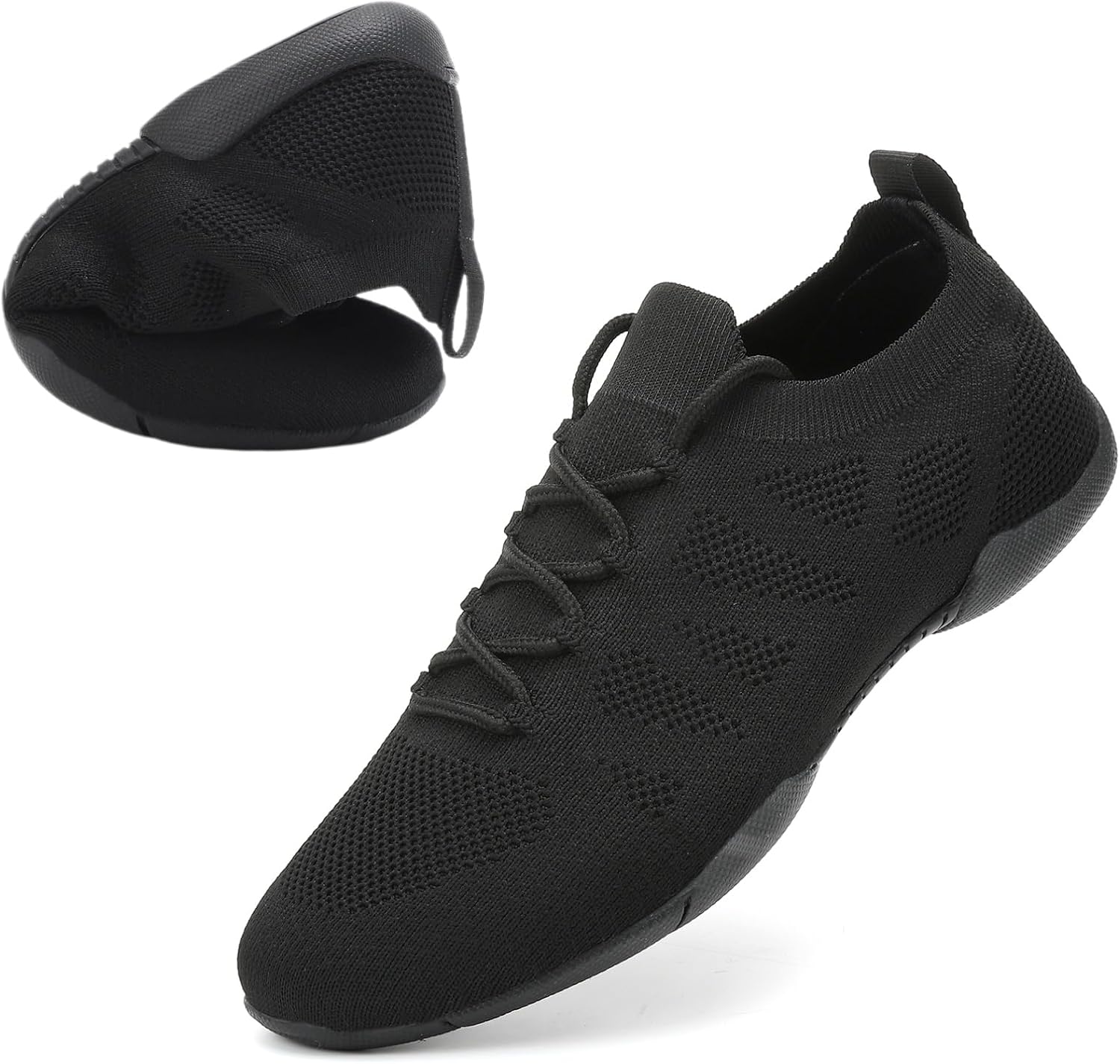 Cheer Shoes Black Women Cheerleading Dance Sneakers Girls Youth Flexible Traning Competition Shoes