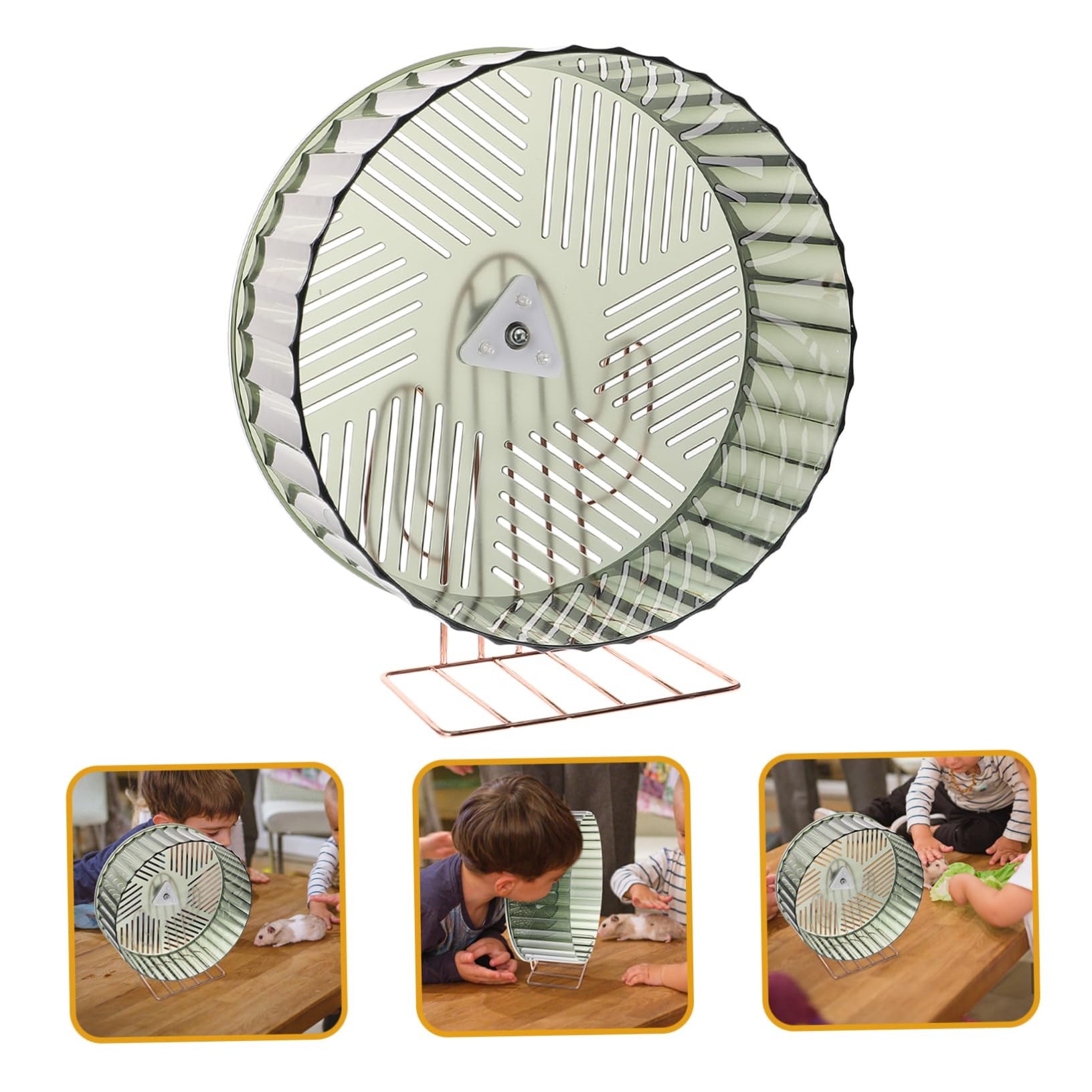 VICASKY Roue Exercice Stable pour Hamster Roue Silencieuse pour Chinchilla Accessoires pour Petits Animaux De Compagnie