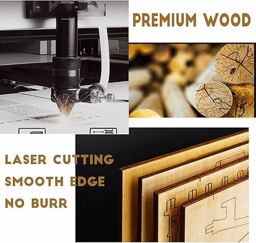 Miniatura 9 de Rompecabezas de madera 3D, modelo de edificios del templo de Hanshan, juguete de bloques de arquitectura de fama mundial, a partir de 15 años, kits