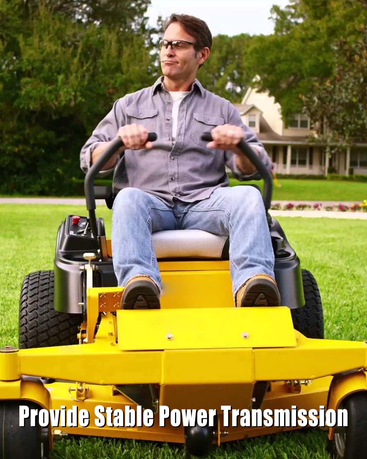 Deck Belt 5/8" x 135" Fit for Hustler Raptor Big Dog Alpha MP Series 48" Lawn Mower, Drive V-Belt Replace 604830 932541