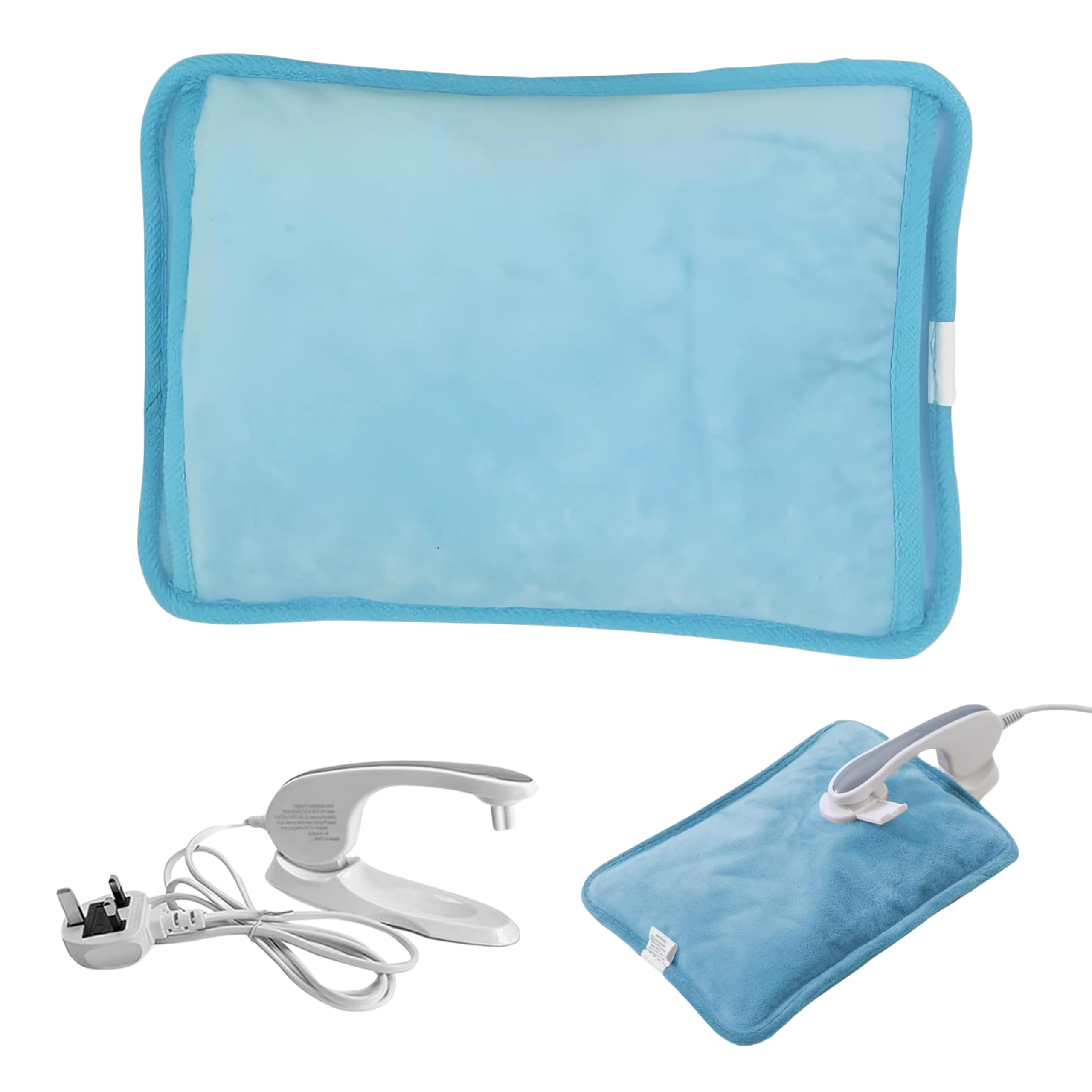 ADEPTNA Comfy Rechargeable Electric Hot Water Bottle with Hand Warmer Pouch