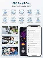 Vista 5 de ANCEL Escáner BD300 BMW Bluetooth OBD2, lector de código de sistema completo y herramienta de diagnóstico para BMW con servicio de registro