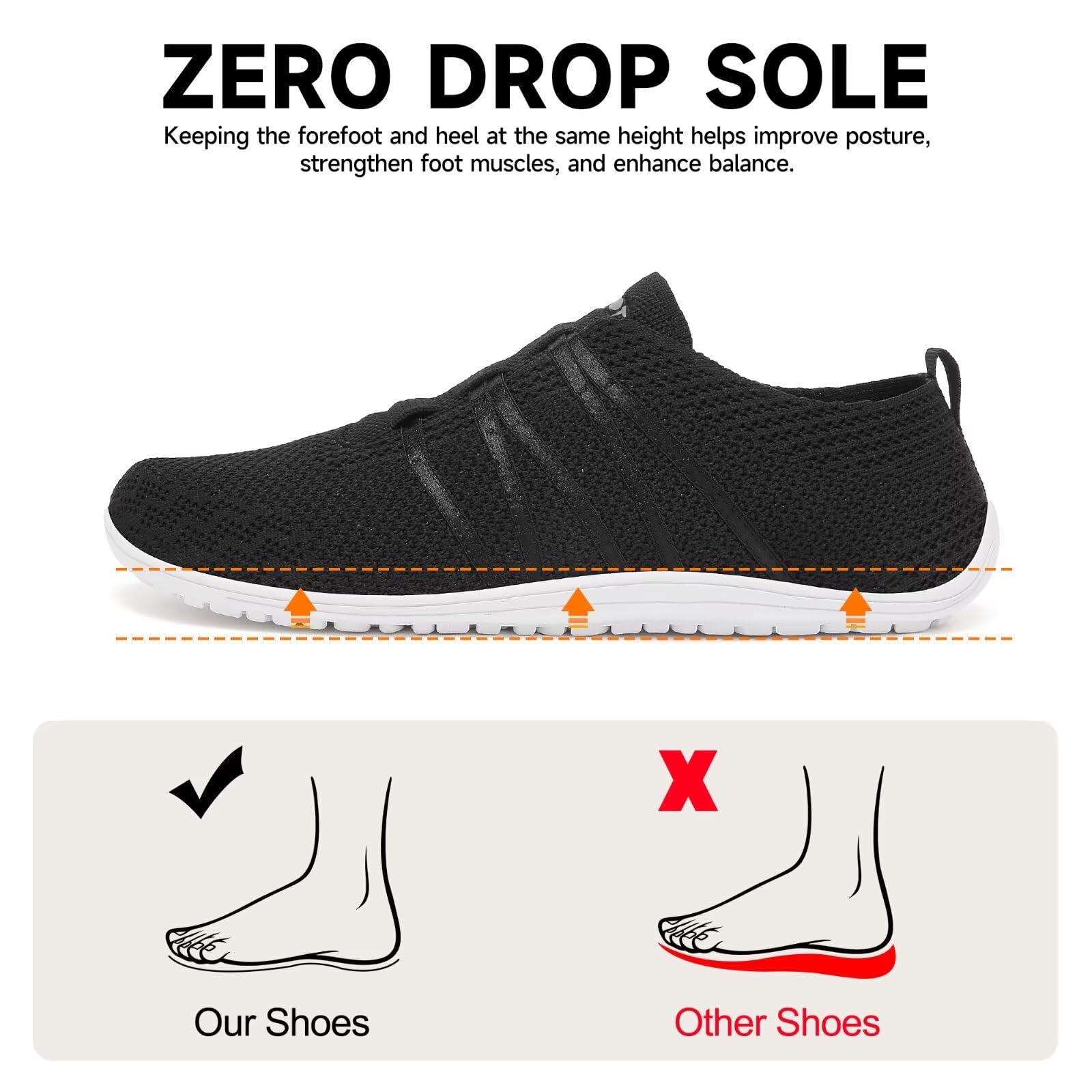 Merdoo Zapatillas de deporte para mujer y hombre, ligeras, cómodas, sin cordones, antideslizantes, para gimnasia, transpirables, unisex, talla 37-45