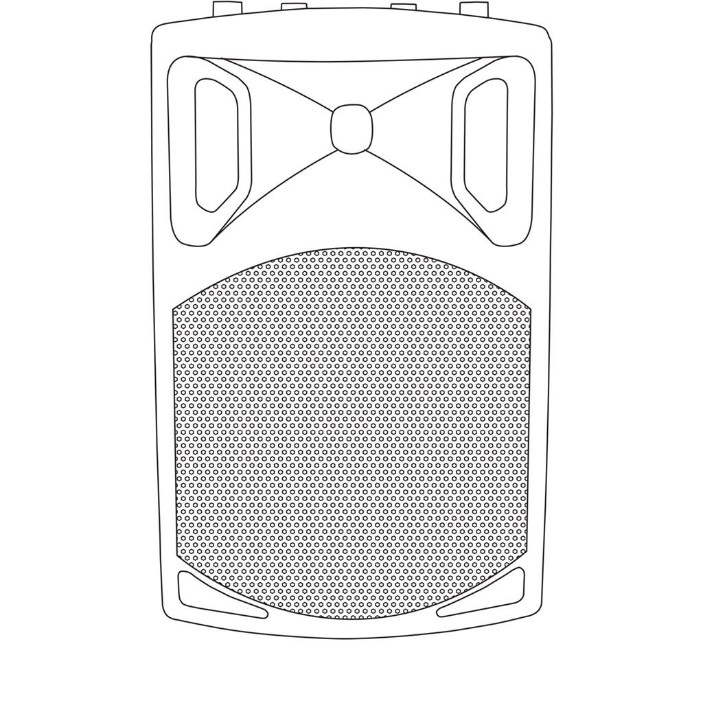 Qtx QX12A 12" głośnik aktywny 200w