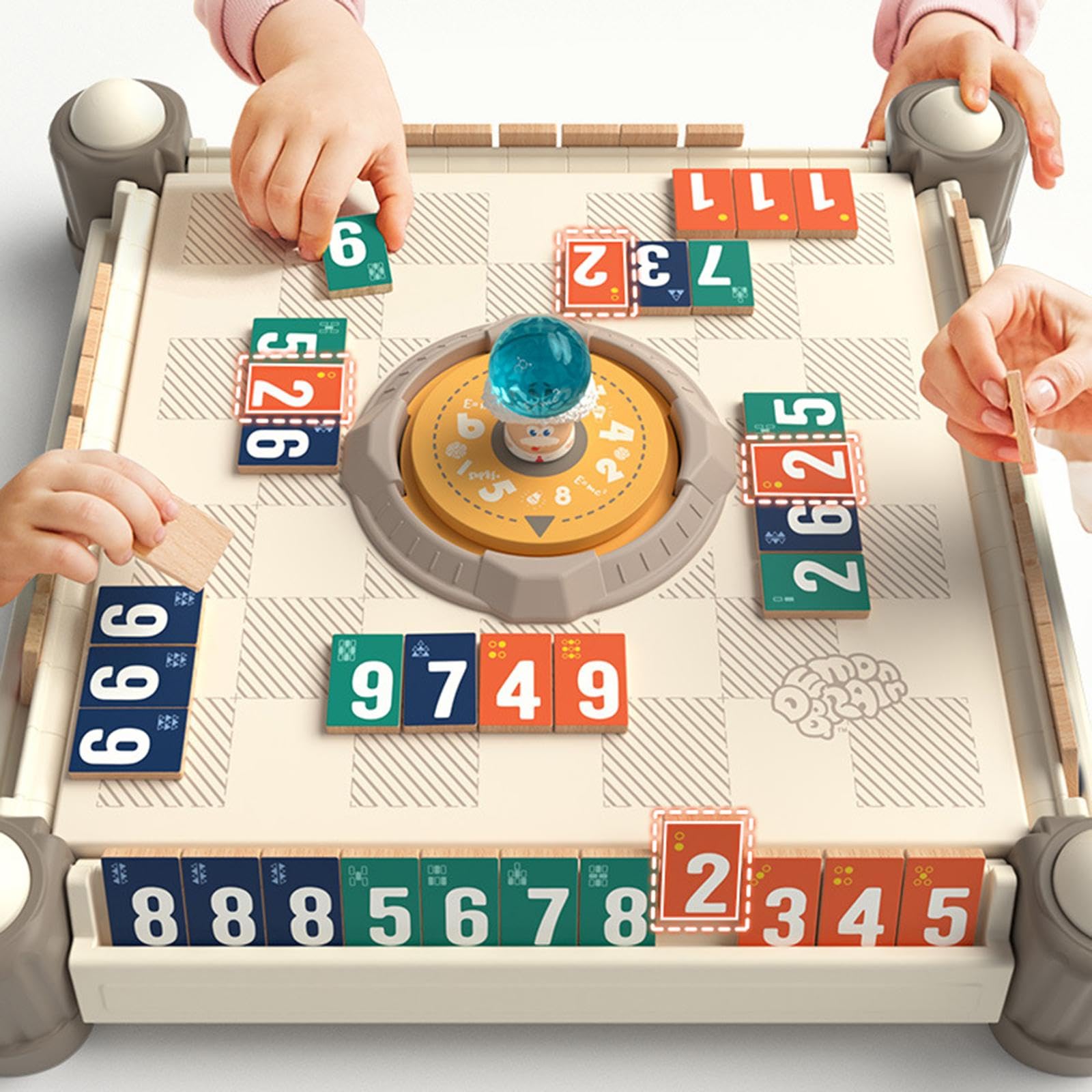 F Fityle Juguetes interactivos para Padres e Hijos, Juegos de Mesa de Pensamiento para, de interés, de Madera, Juego de