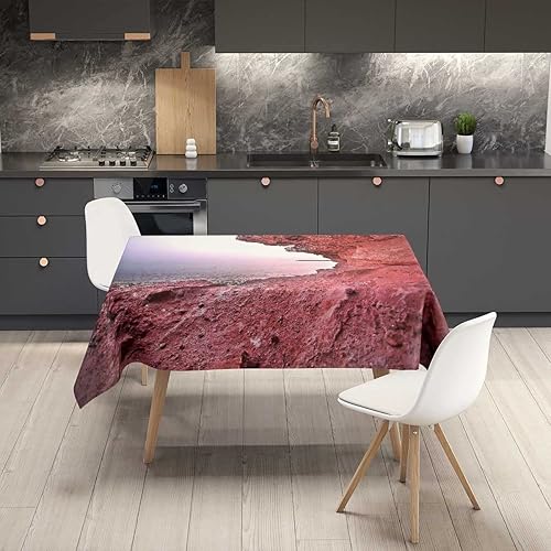 Vista 55 de K679 Galaxy Mantel Redondo para Mesa De 4 Sillas Mantel al Aire Libre Para Cocina Comedor Fiesta 30 X 30 Pulgadas