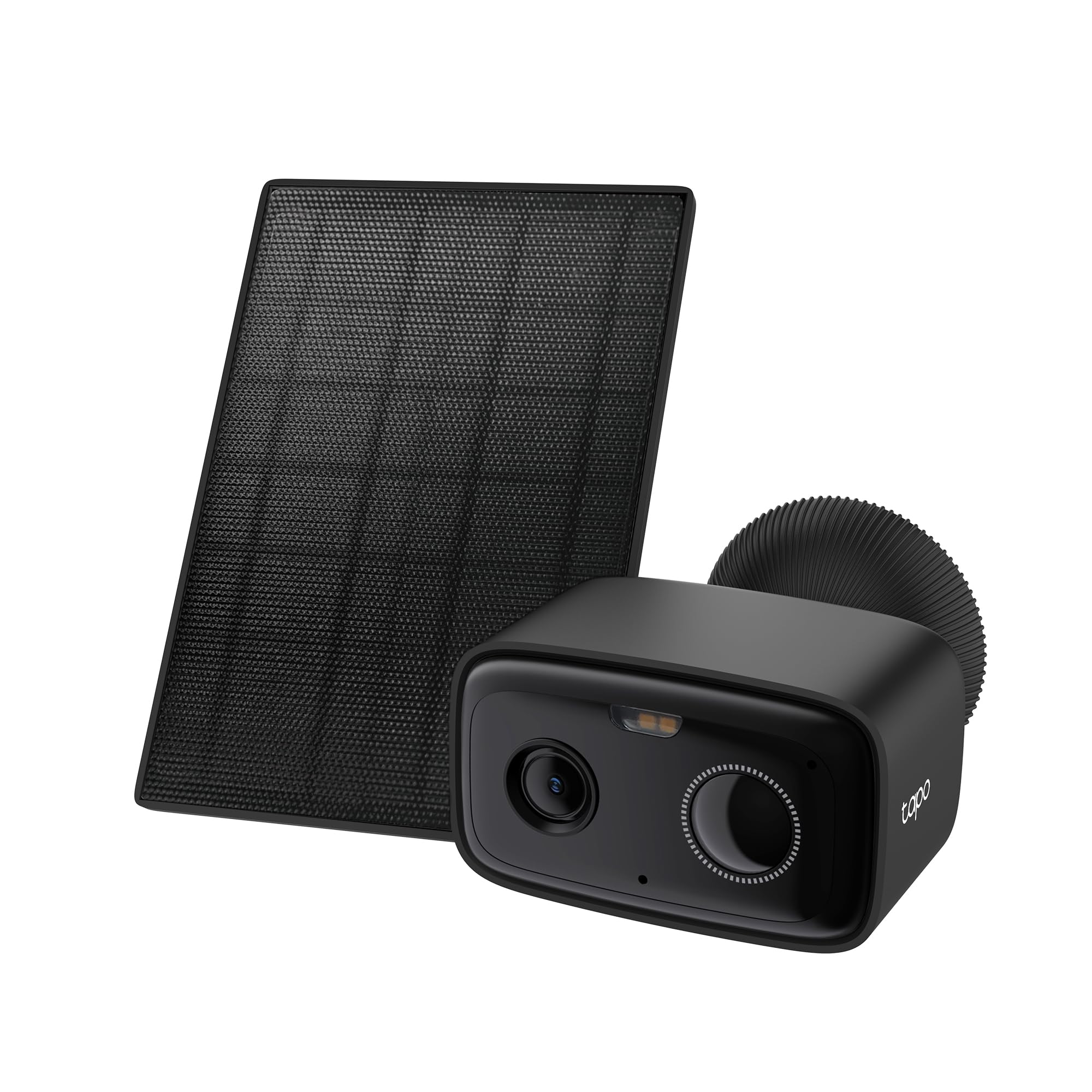 Tapo C401 KIT Solar Überwachungskamera für außen, 1080p, 180-Tage-Akku, Kabellos, Farbnachtsicht, 2,4 GHz WLAN, Zwei-Wege-Audio, KI-Erkennung, lokale microSD-Karte oder H500-Homebase