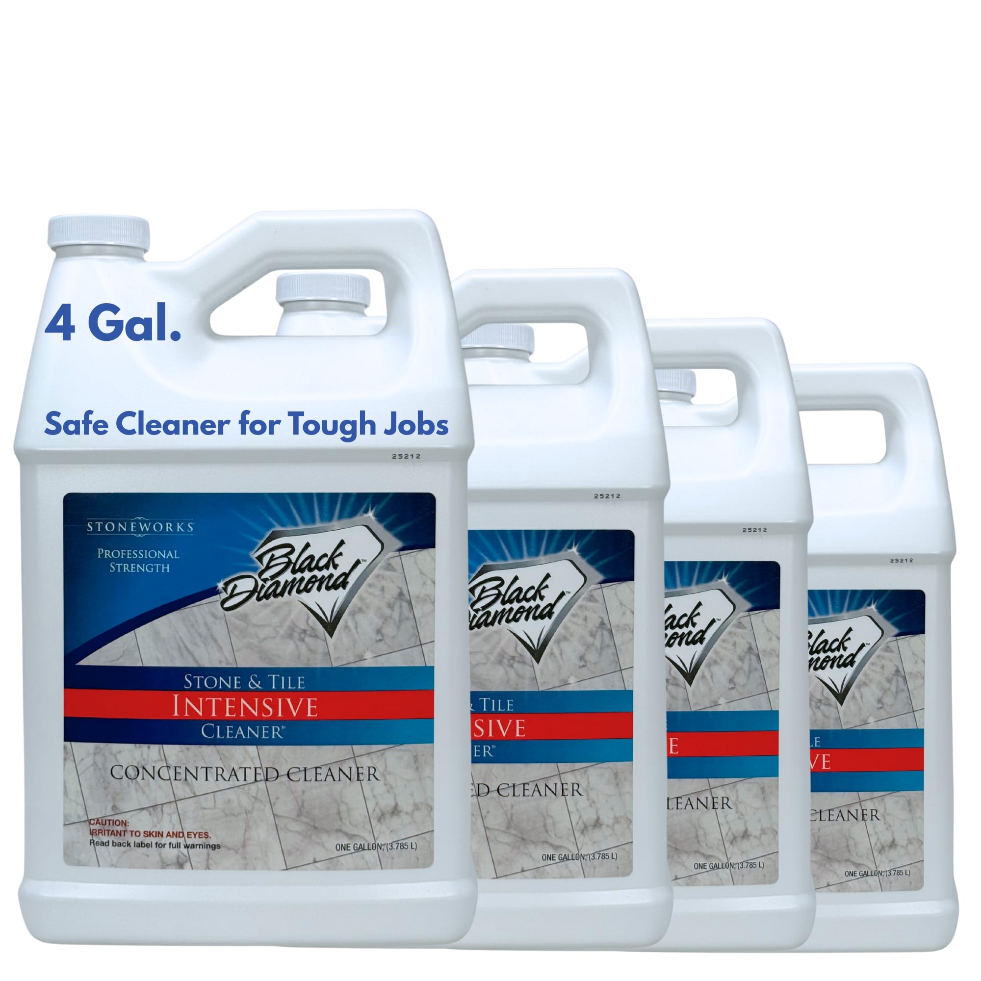 Black Diamond Stoneworks Stone & Tile Intensive Cleaner – Professional Deep Cleaner for Marble, Limestone, Travertine, Granite, Slate, Ceramic &