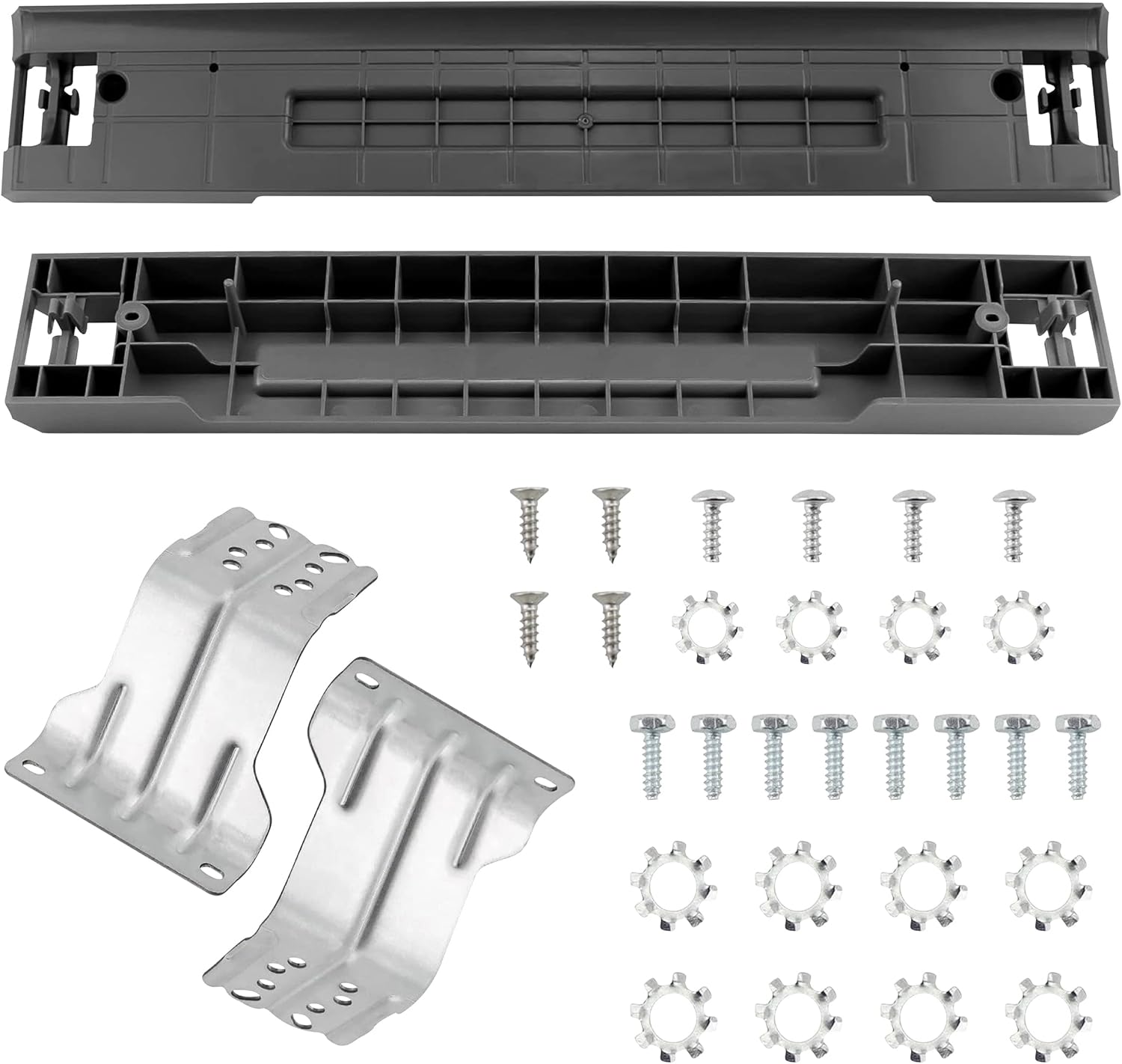 PartsBroz SKK-7A SKK-8K for Samsung Washer Dryer Stacking Kit 27 Inch SKK7A SKK8K WF45T6000AW WF42H5000AW - Thumbnail 3