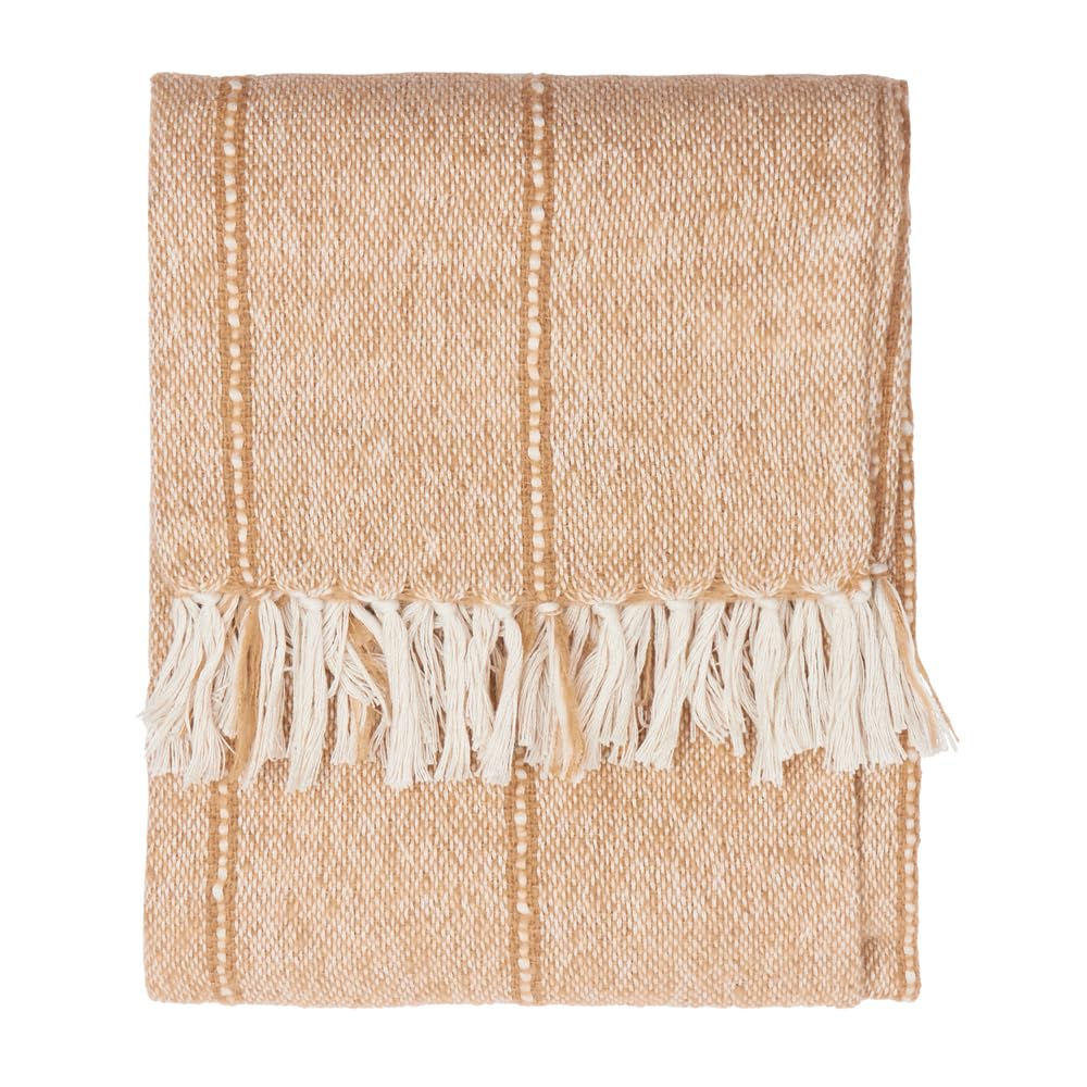 Yard - Woven Throw - Cream - 180cm