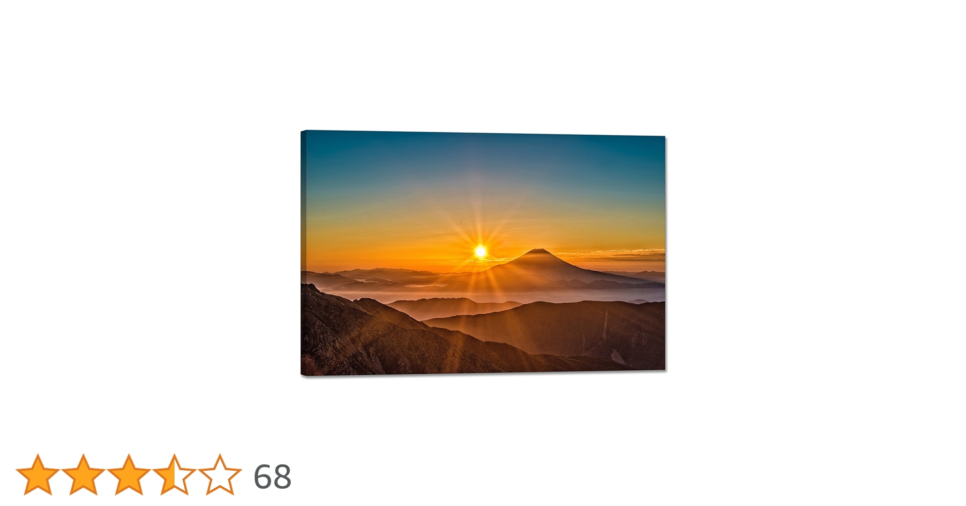 幸せ花風水Happyエネルギーアート　月と太陽と富士山　２点おまとめ専用 木花咲耶姫】 もうすぐ富士山ワークショップ✨ また富士山に会い