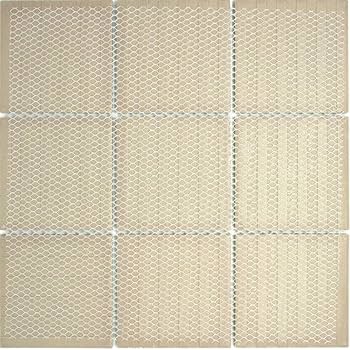 Tenedos 4x4 Square Matte Porcelain Mosaic Floor and Wall for