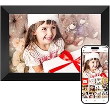 Frameo 10.1 Inch WiFi Digital Picture Frame, Smart Electronic Digital Photo Frame, 1280 * 800,Slideshow, Pantalla T&aacute;ctil,Comparte Fotos y V&iacute;deo Instantly