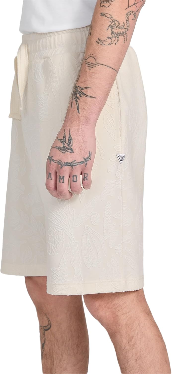 GUESS Jacquard Foliage Shorts - Image 6