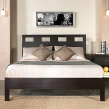 Modus Furniture Riva Platform Bed, Espresso, Full
