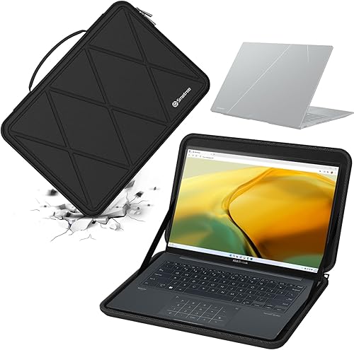 Vista 64 de Smatree Funda protectora rígida de EVA compatible con ASUS Chromebook CX1 (CX1101) de 11.6 pulgadas, ASUS ProArt PZ13 (HT5306) de 11.6 pulgadas