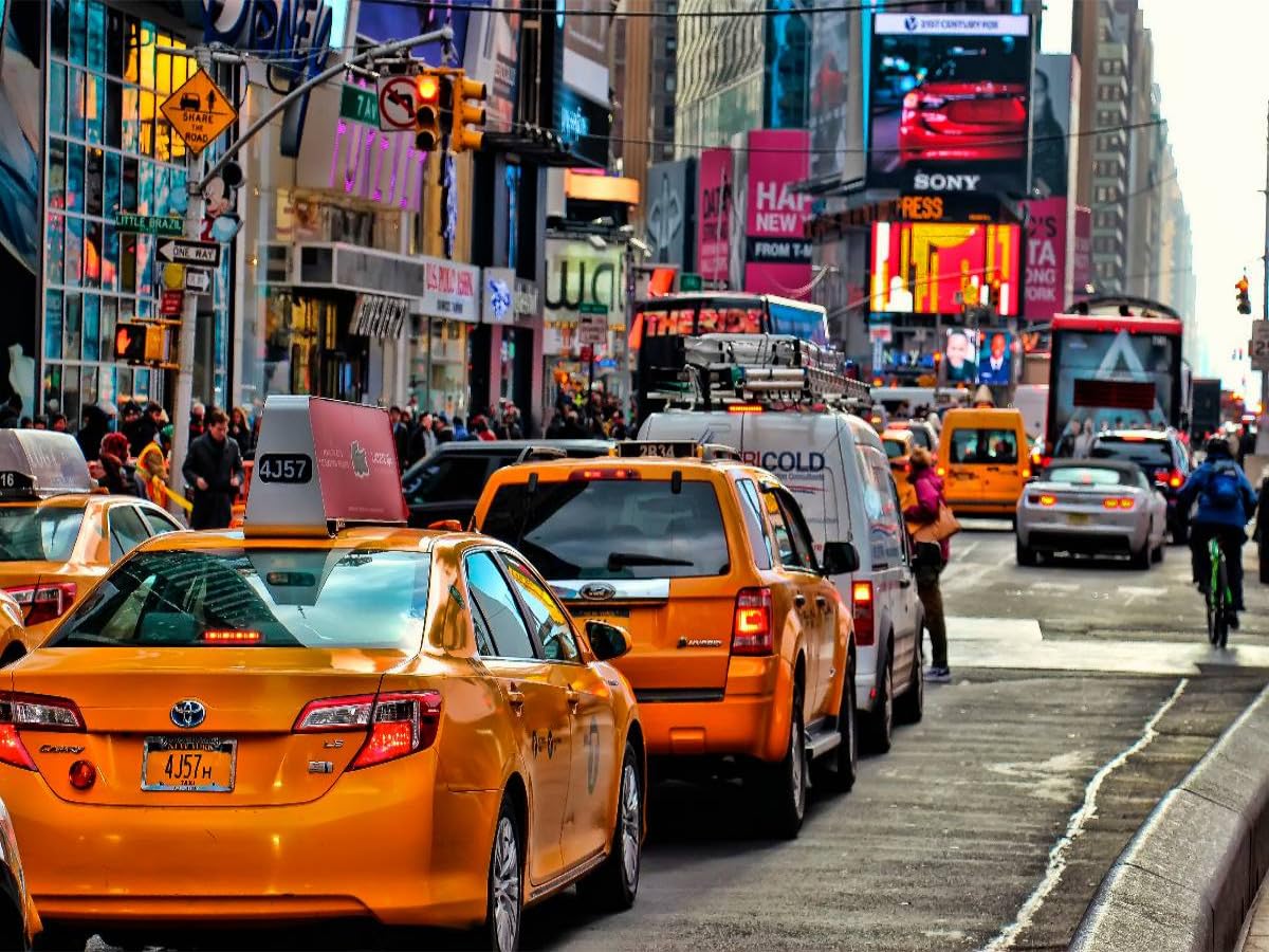 CALVENDO Puzzle New York - Seulement dans Un Taxi 1000 Pieces 64 x 48 cm from Peter Roder