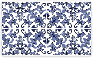 TarHong Canyon Clay Pet Placemat, Indigo, 11.5