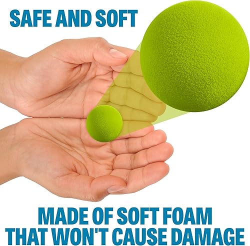 Miniatura 3 de Juguete de conejo de chocolate para reventar de Pascua, bolas de espuma de hasta 20 pies, 6 bolas incluidas, gran regalo de cesta de Pascua para