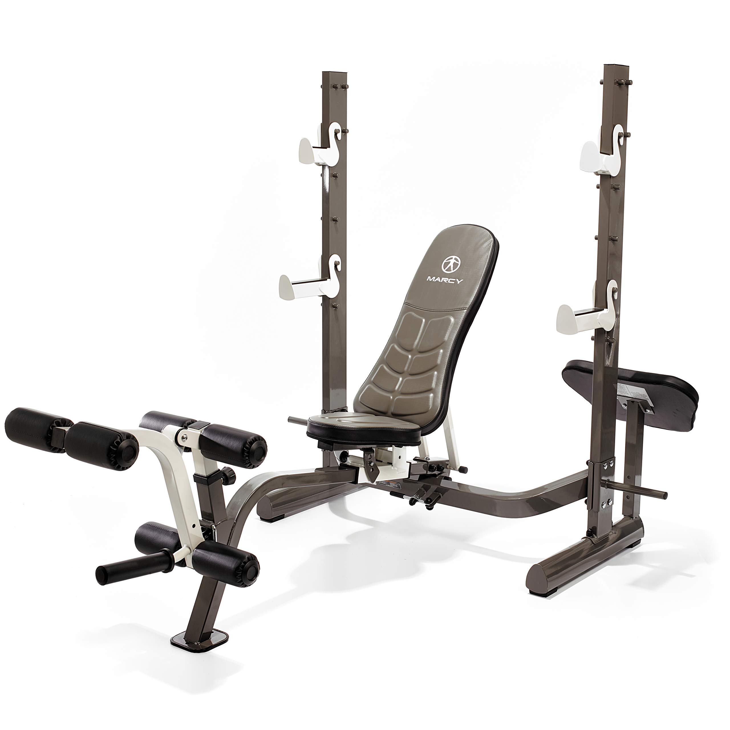 Marcy MWB70205 Large Olympic Bench - Rear walk-in squat - Foldable