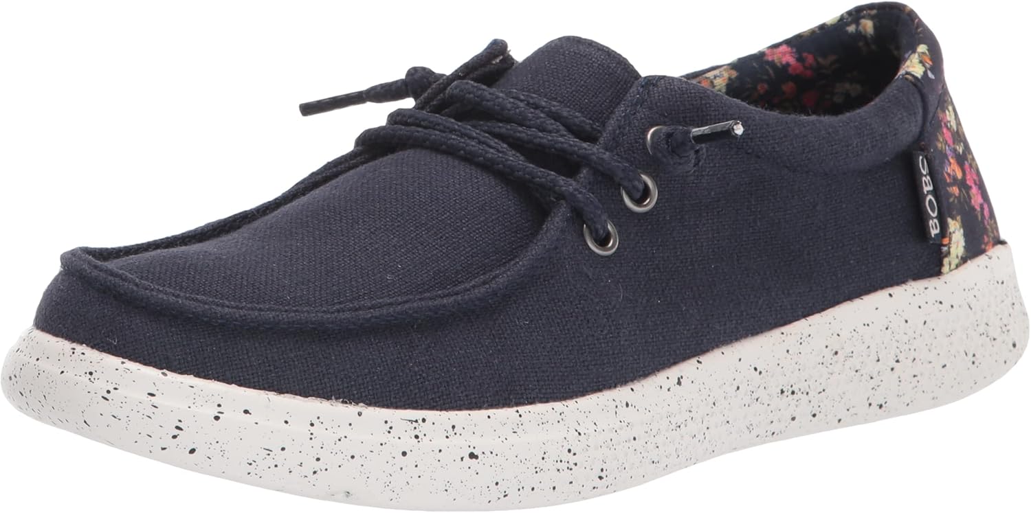 Skechers BOBS Women's 113761 Sneaker, Navy, 7.5