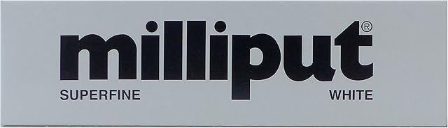 Milliput 90300004 Epoxy Putty, Superfine White