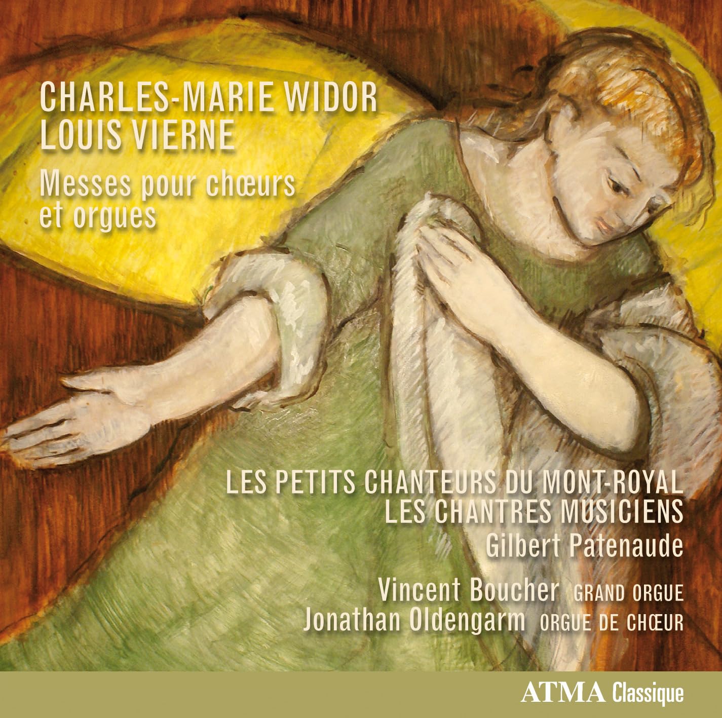 Widor & Vierne: Messes pour chœurs et orgues [Audio CD] Les Petits Chanteurs du Mont-Royal; Les Chantres Musiciens; Vincent Boucher; Jonathan Oldengarm; Charles-Marie Widor and Gilbert Patenaude
