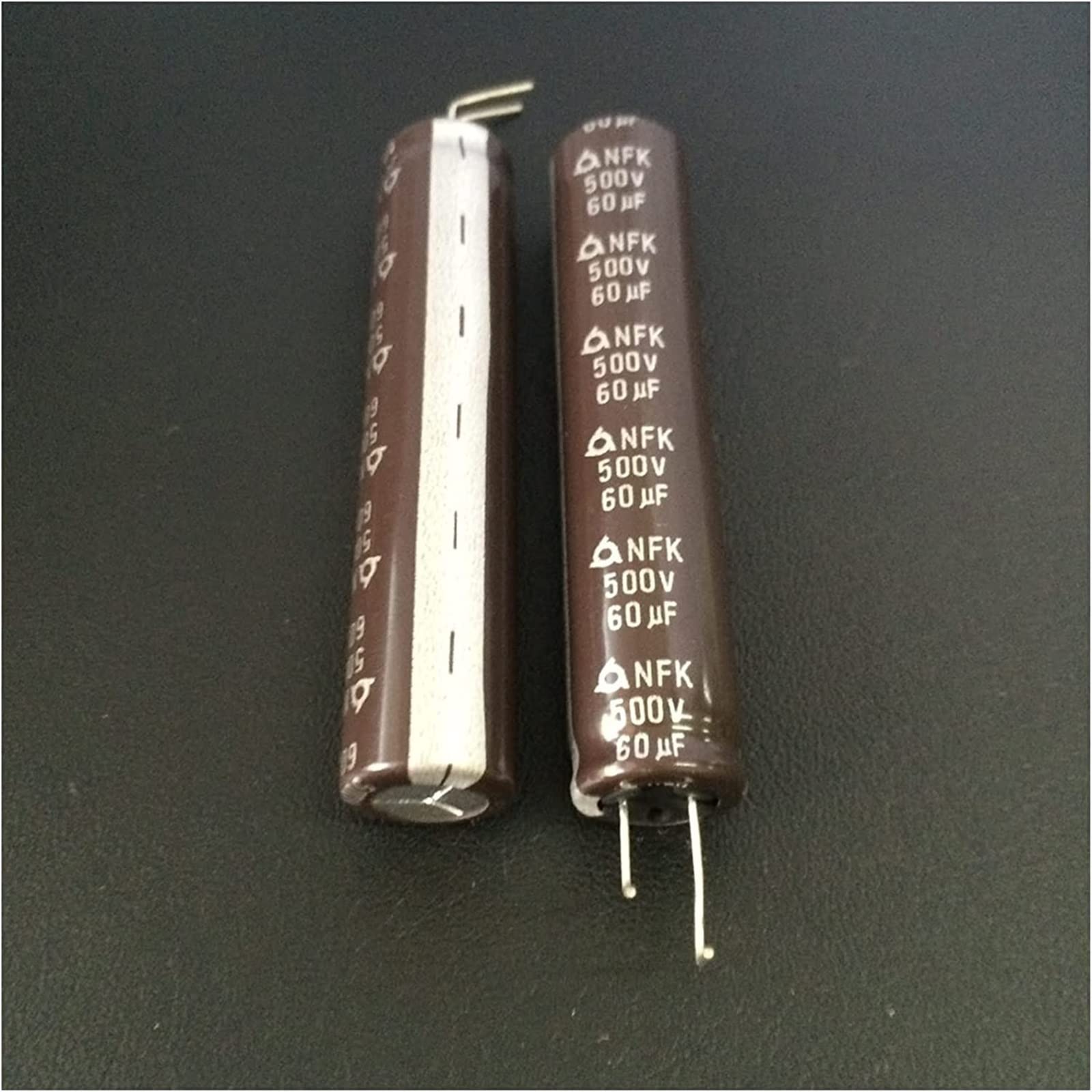 Akcesoria elektroniczne 5 szt. Zestaw kondensatorów 60uF 500V 12,5x60mm 500V60uF Aluminiowe kondensatory elektrolityczne Kondensatory Urządzenia elektroniczne