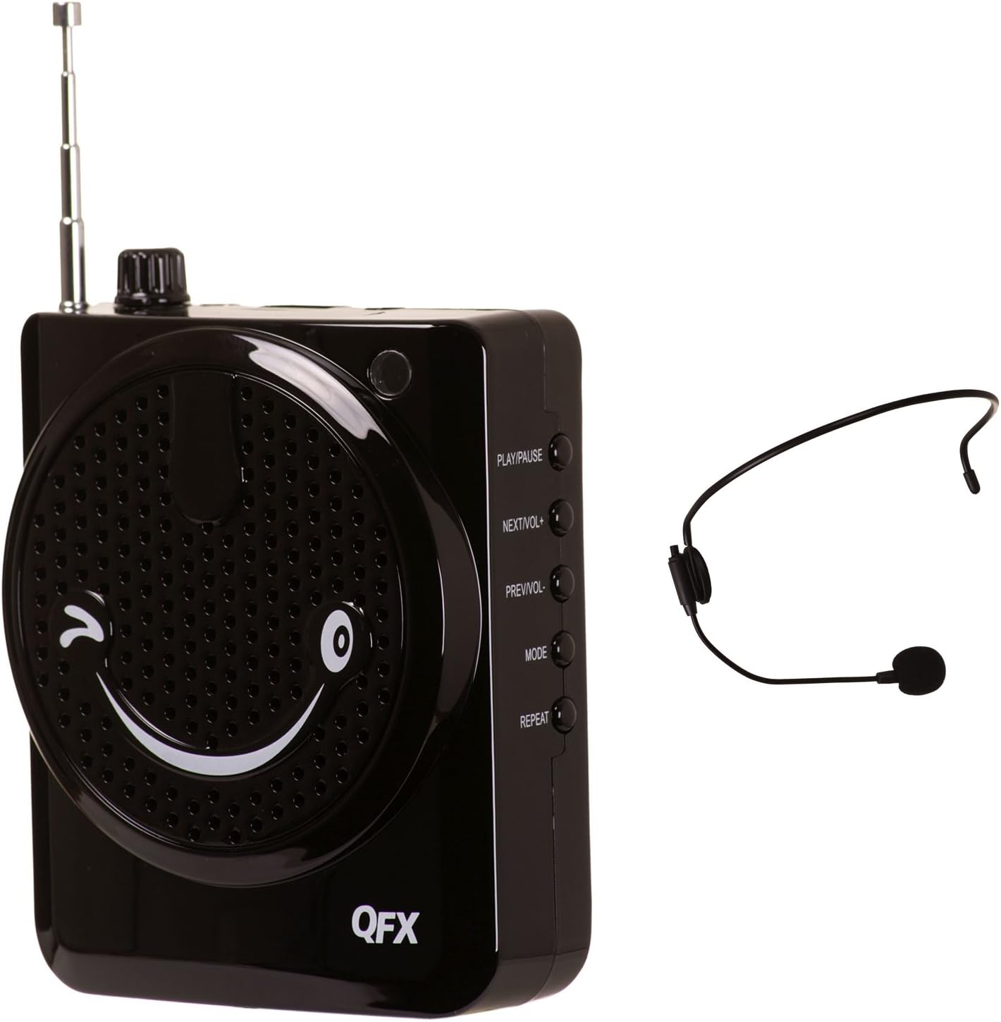 Quantum FX Portable PA System with USB/MICRO-SD and FM Radio