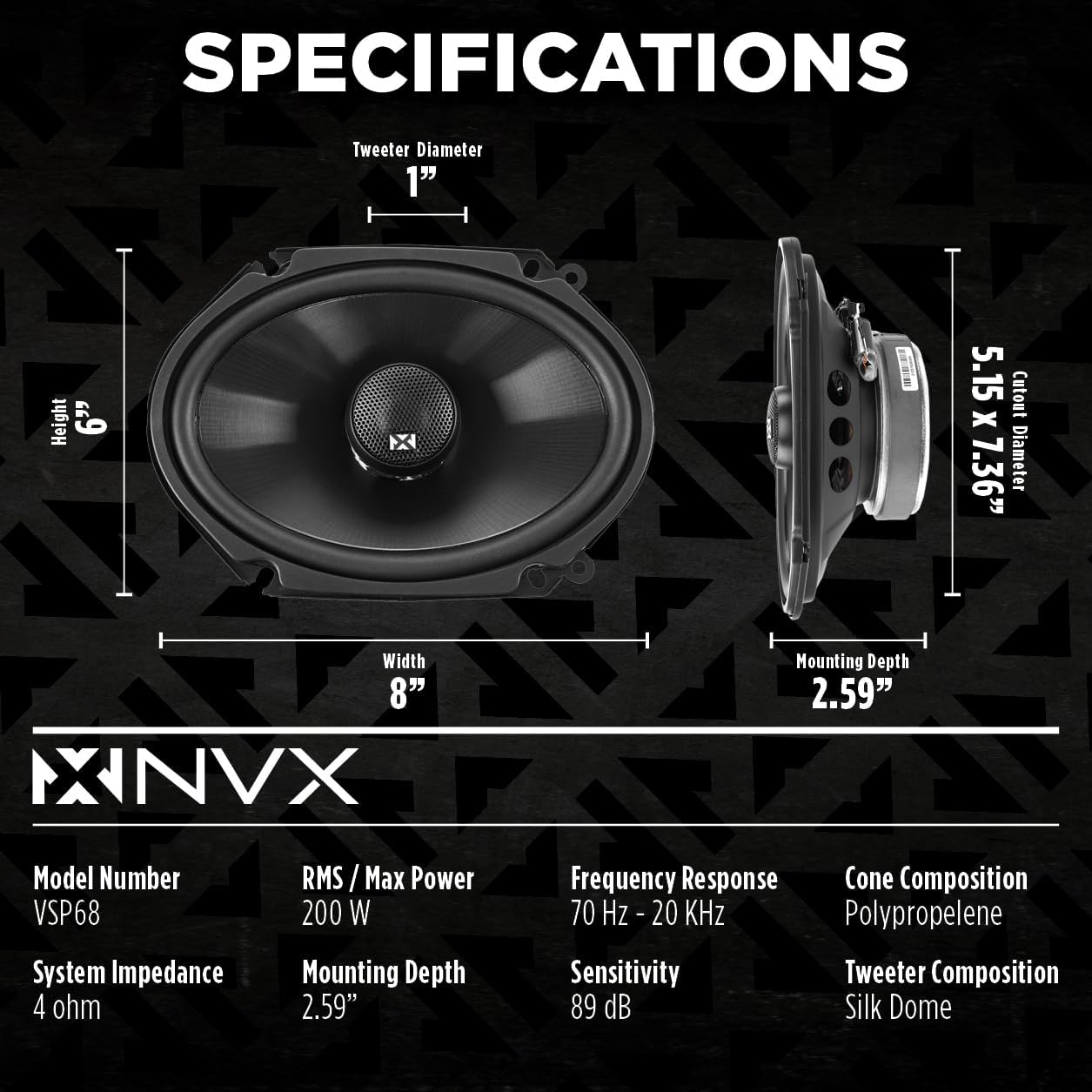 NVX VSP65KIT 750W Peak V-Series 2-Way Component Nigeria Ubuy